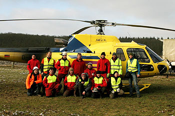 Helikopterfällung - Team 2